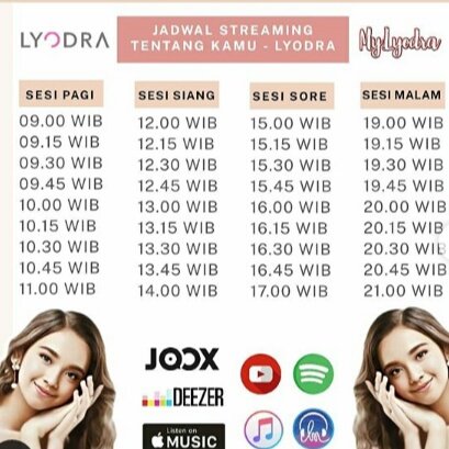 mylyodra's tweet photo. #jadwaltontontentangkamu
#streamingtentangkamu
#TentangKamu #tontonyuk #lyodratentangkamu 

       #followlyodrayukdi

Ig lyodra=lyodra official
Twitter lyodra=@LyodraIdol10
Tiktok lyodra=lyodra beneran
YouTube lyodra=lyodra official https://t.co/DfGicwlR2U