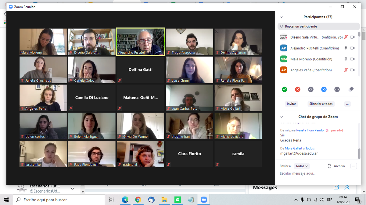 EscenariosUdeSA's tweet photo. Comienza el nuevo semestre de Escenerios @UdeSA!
Bienvenidos/as!
--
@MorenMaia @renipandex @ansh1ep 
@piscitelli @julitoalonso https://t.co/ZhELNypMWF