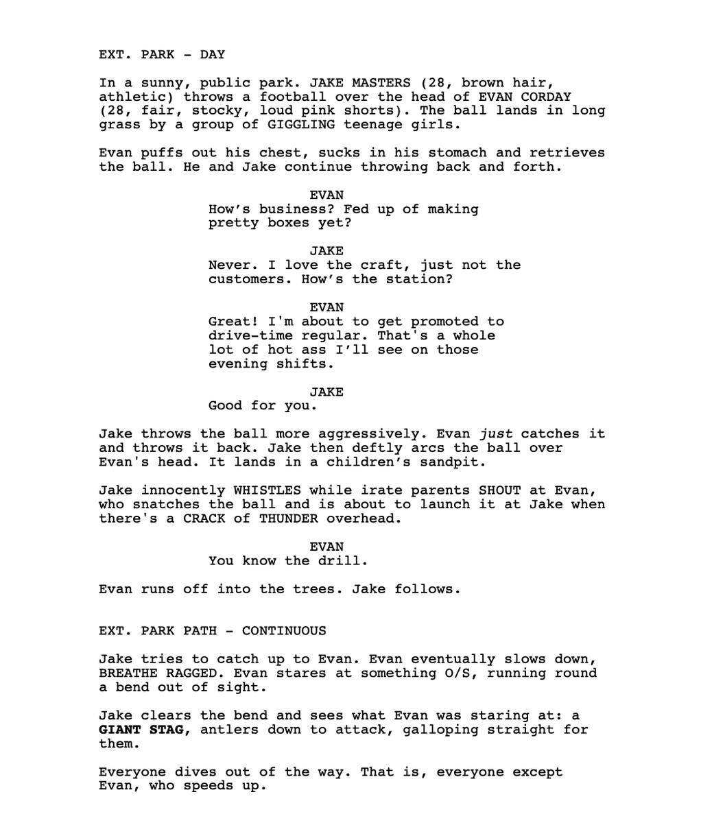 Beyond_Bechdel's tweet photo. And here is our #firstpagechallenge 3 part drama @bec_bebop @JustJen_02 @StefanieDirects https://t.co/CxzfPRKJvM