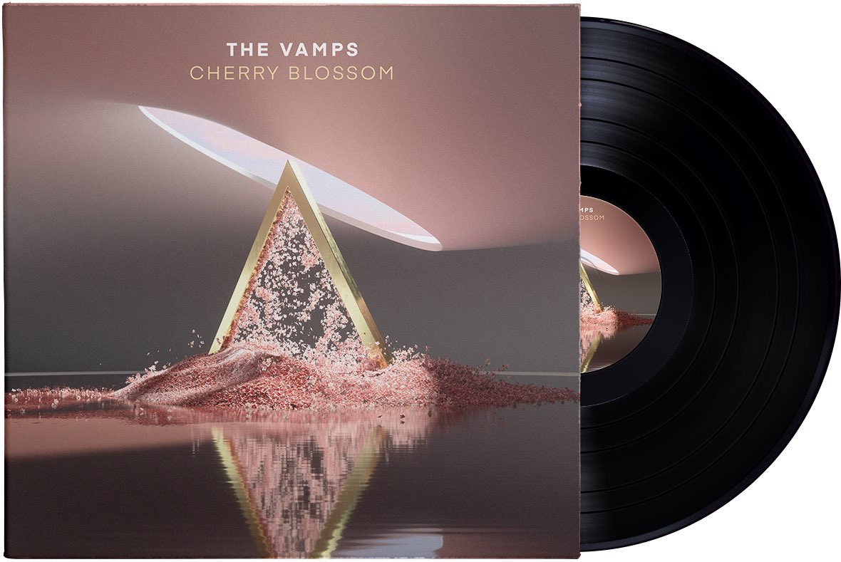 TheVampsband's tweet photo. Pre-order our brand new album ‘Cherry Blossom’ from the official store. CD, Vinyl, cassette available as well as exclusive commentary and acoustic versions of ‘Cherry Blossom’ 🌸
https://t.co/DUX4Eydyr7 https://t.co/ICvM52gbJs