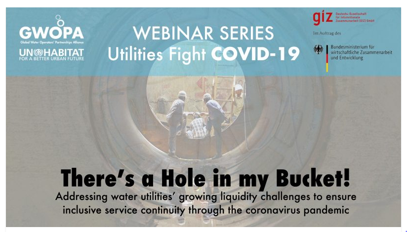 APE_EU's tweet photo. ๐งDon't miss the upcoming @gwopa webinar "There's a hole in my bucket!" on water utility #liquiditychallenges to ensure inclusive service continuity through #Covid19 pandemic!
๐๏ธ11 August
๐13.30 - 15.00
โ๏ธRegister: https://t.co/DioB7tFP6F https://t.co/XCmcFuR2ab