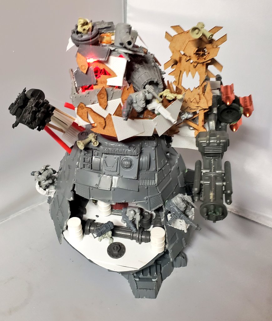 ODTGaming's tweet photo. Waaagh! Dakka Dakka! @KromlechEU another submission! Finished this earlier this year! #kitbashkromlech
#contest #kitbash #kitbashcontest #kitbashing #kitbashingwarhammer #kitbash40k #kitbashing40k #orks #warhammer40k #warhammercommunity #warhammer https://t.co/wgrwW0cRiv