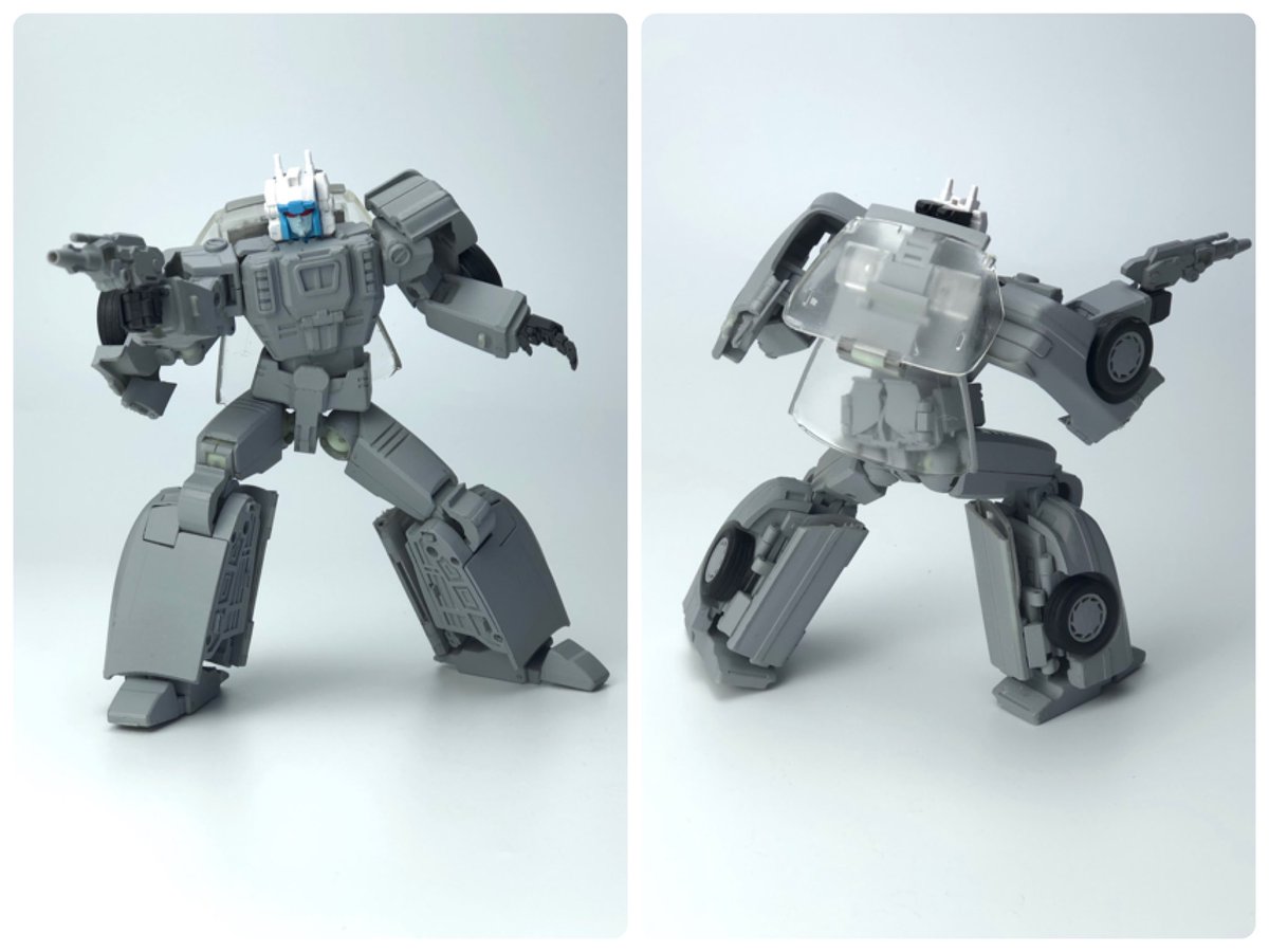 fans_hobby's tweet photo. Check out the Robot Mode of updated prototype of MB-13 ACE HITTER!
Some details still need to be refined๏ผ
Remark: The roof doesnโt need to take out during transformation!
#fanshobby #thirdpartytransformers #acehitter #juniorheadmaster #masterforce #goshooter https://t.co/t1UMoMAsJv