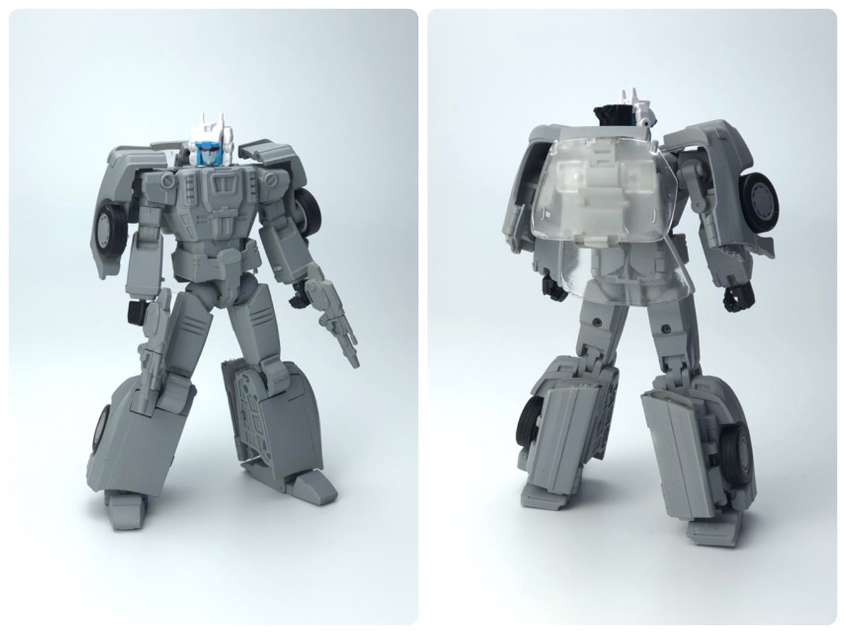 fans_hobby's tweet photo. Check out the Robot Mode of updated prototype of MB-13 ACE HITTER!
Some details still need to be refined๏ผ
Remark: The roof doesnโt need to take out during transformation!
#fanshobby #thirdpartytransformers #acehitter #juniorheadmaster #masterforce #goshooter https://t.co/t1UMoMAsJv