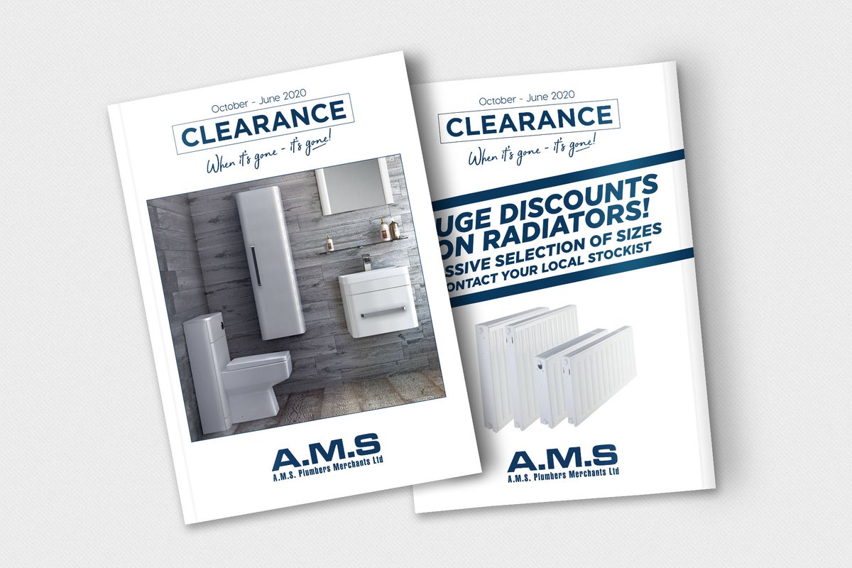 amsplumbers's tweet image. When it’s gone, it’s gone! 
Huge savings on sanitaryware, furniture, baths, showering, radiators and much more!  40 pages of amazing deals with more than 50% off most items!
amsplumbing.co.uk/clearance/
#bathroomshowroom #bathroomfitting #bathroomsupplies #ormskirk #southport #thorton