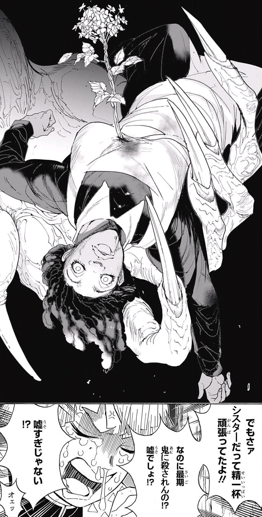 シスタークローネと善逸の関係とは コラ画像がヤバイと話題に 約束のネバーランド