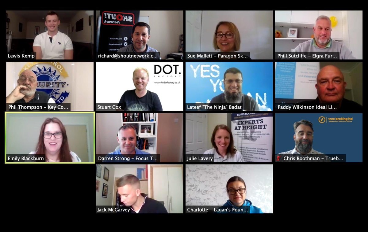 LateefBadat's tweet photo. #rewindselecta Another top @shoutnetwork Manchester Wednesday lunchtime online business networking group hosted by @singletonatwork in for @SuzieShout
#business #networking #shoutnetwork #onlinenetworking #people #community #businessgrowth #manchester #manchesterbusiness https://t.co/oNV8ZMLmLE