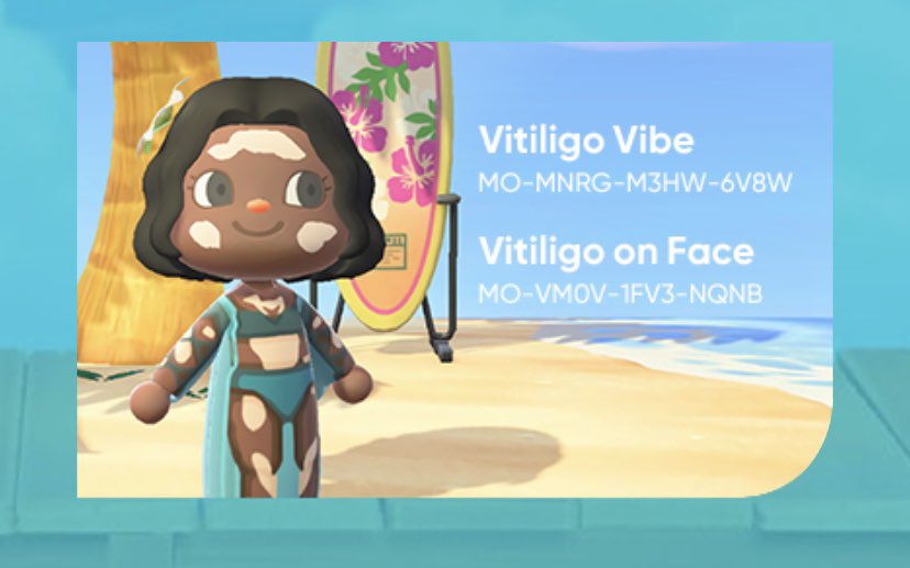 roronoatai's tweet photo. Animal Crossing is far from being an inclusive game with its lack of hair choices &amp; its limited skin range BUT @GilletteVenus took a big step in getting us there! RT this to spread awareness and hopefully make someones day! More codes are in the comments 💓 https://t.co/AtJPOBjERF
