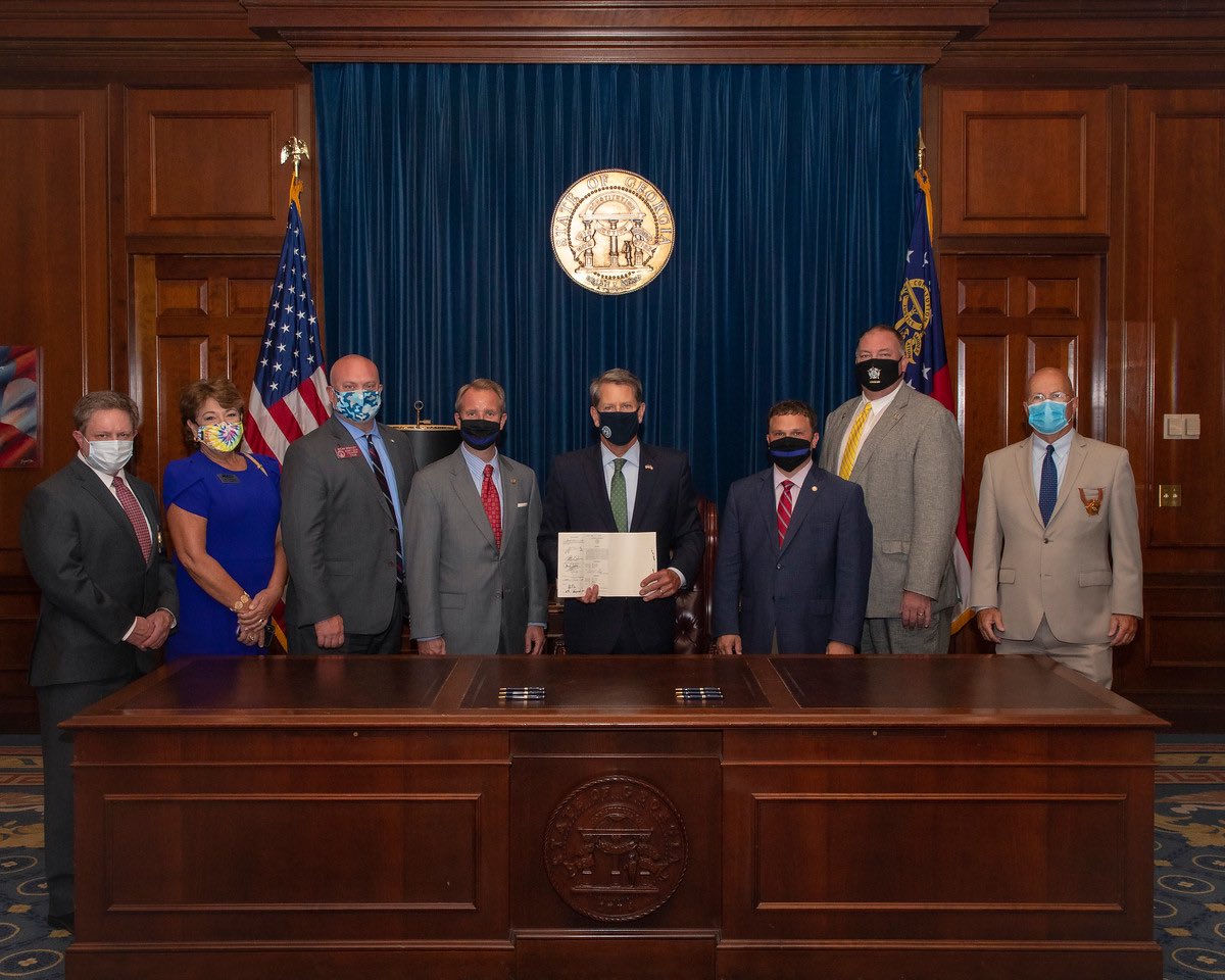 fop_georgia's tweet photo. SB 249 - POAB bill signing!
#FOPStrong https://t.co/AI2ouqBCUY