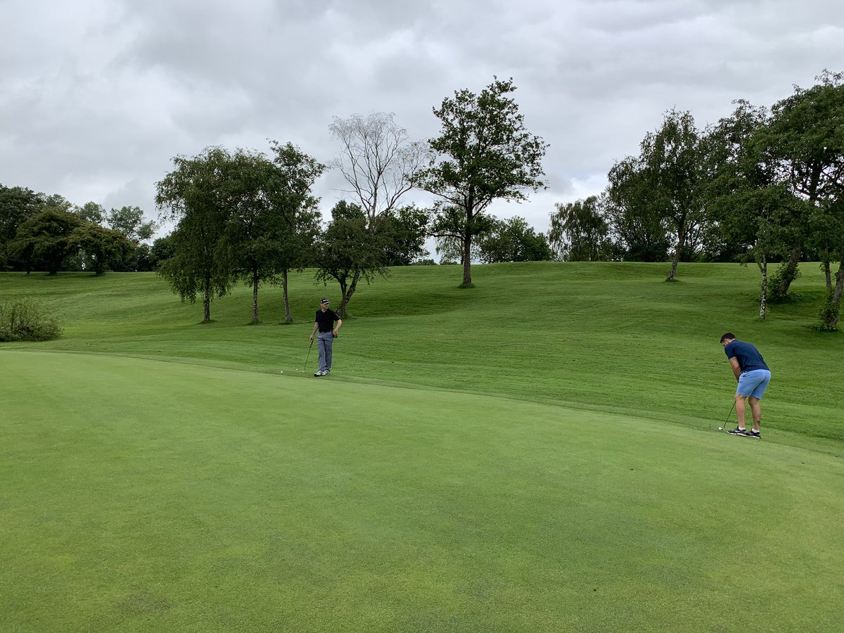 emmo99's tweet photo. Felt good to get out & catch up on the golf course with 3 top blokes this morning โณ๏ธ ๐๏ธโโ๏ธ
Thanks to my team mate @PLynan for the kind invite and thanks @SkySportsFraser and @PScully13 for emptying our wallets ๐ญ
Pair of sharks ๐ฆ ๐
#golf
#skanked
#toplads
#thursdaymorning https://t.co/uugmATUIej