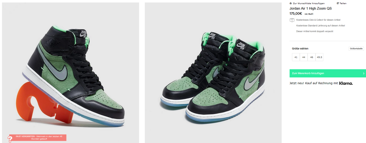 Moresneakers Com Germany Only Few Sizes Back In Stock Air Jordan 1 High Zoom Rage Green Via Size De T Co Kzuffuiwr0