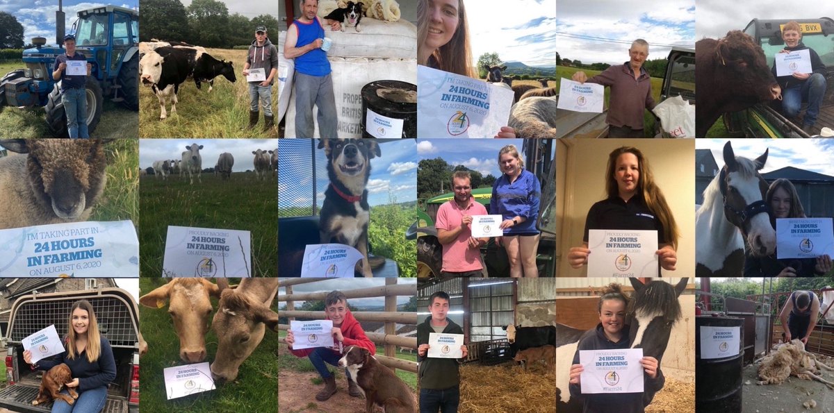 Every day, thousands of our British farmers pride themselves on Keeping the nation fed. In the midst of the C-19 pandemic, we are relying on British farmers to dig deep and serve the nation. Get involved now in the UK's biggest agricultural online event.#Farm24