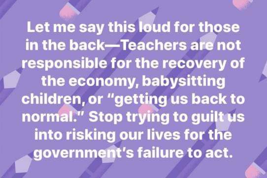 alljoy's tweet photo. @EducationFL @MarionCountyK12 Are You Kidding!! We're in the Middle of an Out of Control AIRBORNE VIRUS, No INSIDE DINING, But YOU PEOPLE WANT CHILDREN TO PILE UP IN A CLASSROOM🙄🙄 #NotMyChild #WithoutReason https://t.co/NV3G25ykKt