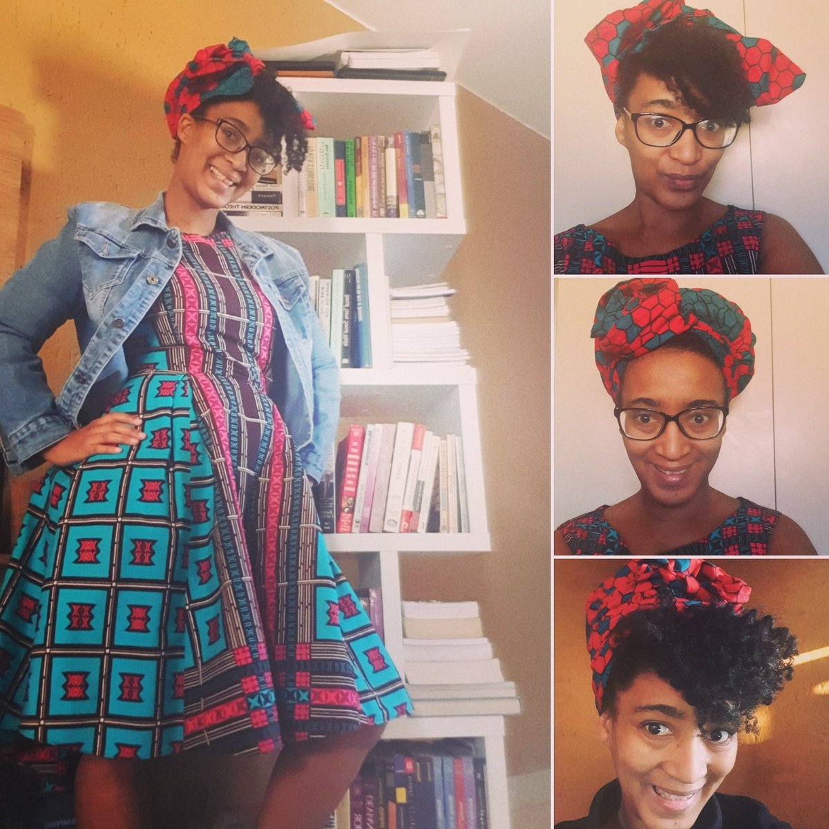 Tessa_Dooms's tweet photo. Nearing the end of a busy day filled with sides of serving #FastandFabulous LEWKS with #Craftiheadwrap
I'm so excited about having discovered this matchy outfit 😊
Thank you @thecraftihub 💛💜💛
#OOTD #Last1promise #Modler
https://t.co/RFjFG9bHpj https://t.co/aMknuXIwbo