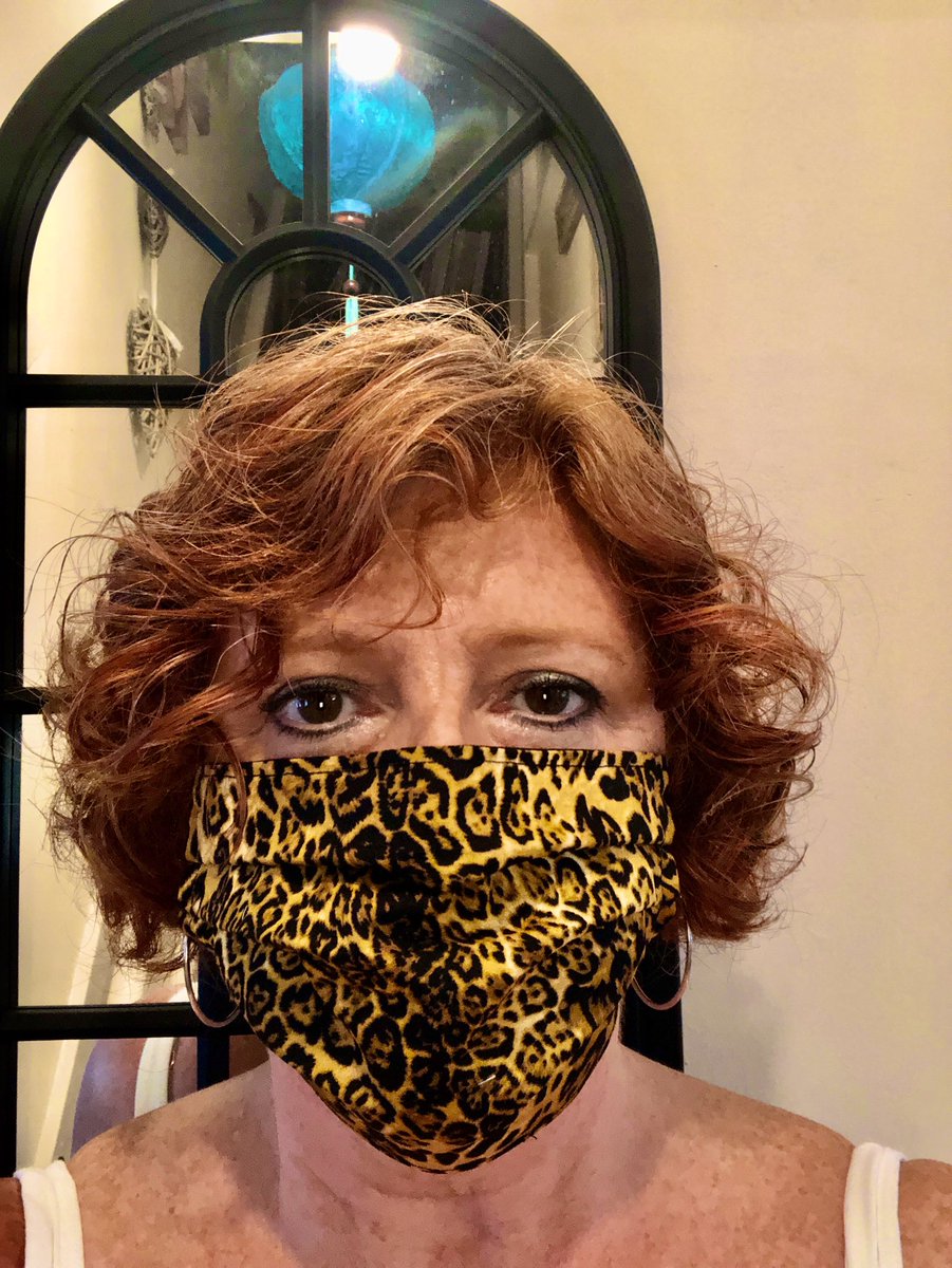 CraftsRusty's tweet photo. #facemaskselfie 😷#rustyredheadcrafts  #wetherby https://t.co/QfUlTJ3nRy