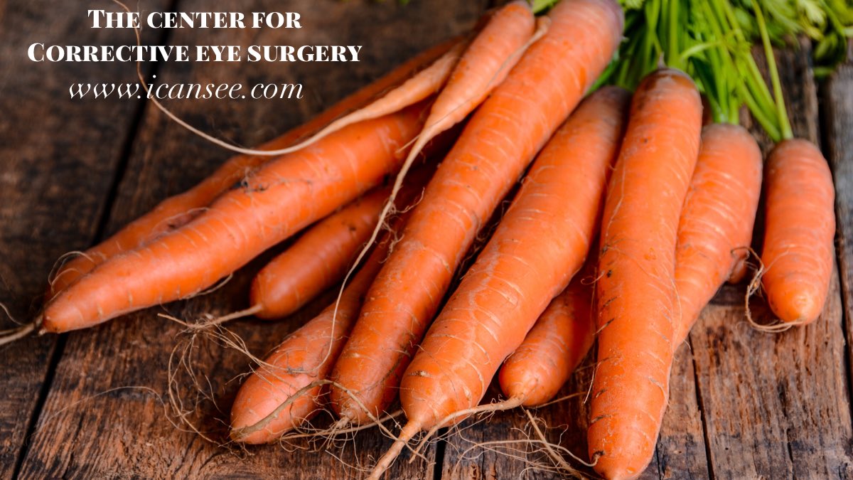 ICANSEE2020's tweet photo. Did you know carrots protect your eyes?
Carrots are a rich source of beta carotene and lutein, which are antioxidants that can help prevent eye damage caused by free radicals. #carrots #eyehealth #ophthalmologist #eyecare https://t.co/u2pZmVqflH