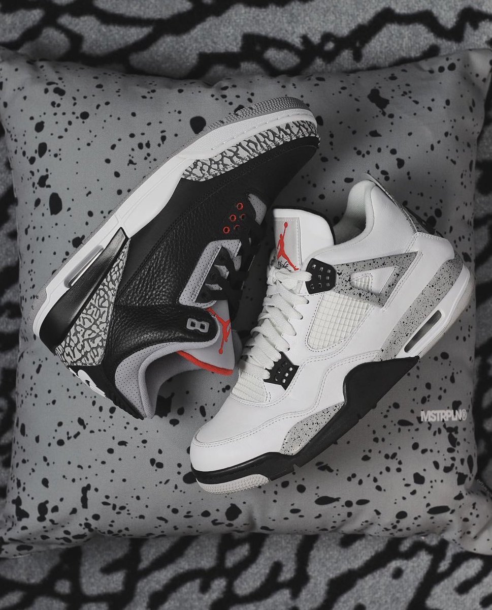 money__burnz's tweet photo. Iโm an addict for #sneakers
20s of buddha and b*tches wit beepers
If you could only pick one pair, which ones you picking? #aj3 vs #aj4
#elephantskin vs #cement
Drop a comment and lemme know
#kicks #sneakers #sneakerheads #nicekick #complexkicks #airjordans #jordans #jumpman https://t.co/MgJk1gPNi1