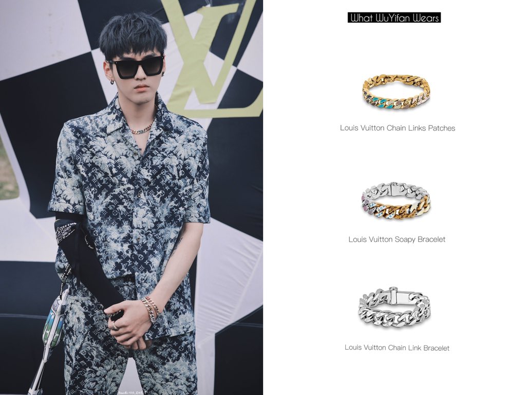 What_WYF_Wears's tweet photo. 20200806
Suits: Louis Vuitton
Sneakers: Louis Vuitton
Sunglasses : Louis Vuitton
Necklace: Louis Vuitton
Earrings: Louis Vuitton
Ring: Louis Vuitton
Bracelet: Louis Vuitton

#KrisWu #WuYifan #WhatWuYifanWears #LouisVuitton https://t.co/GAEbjNtytS