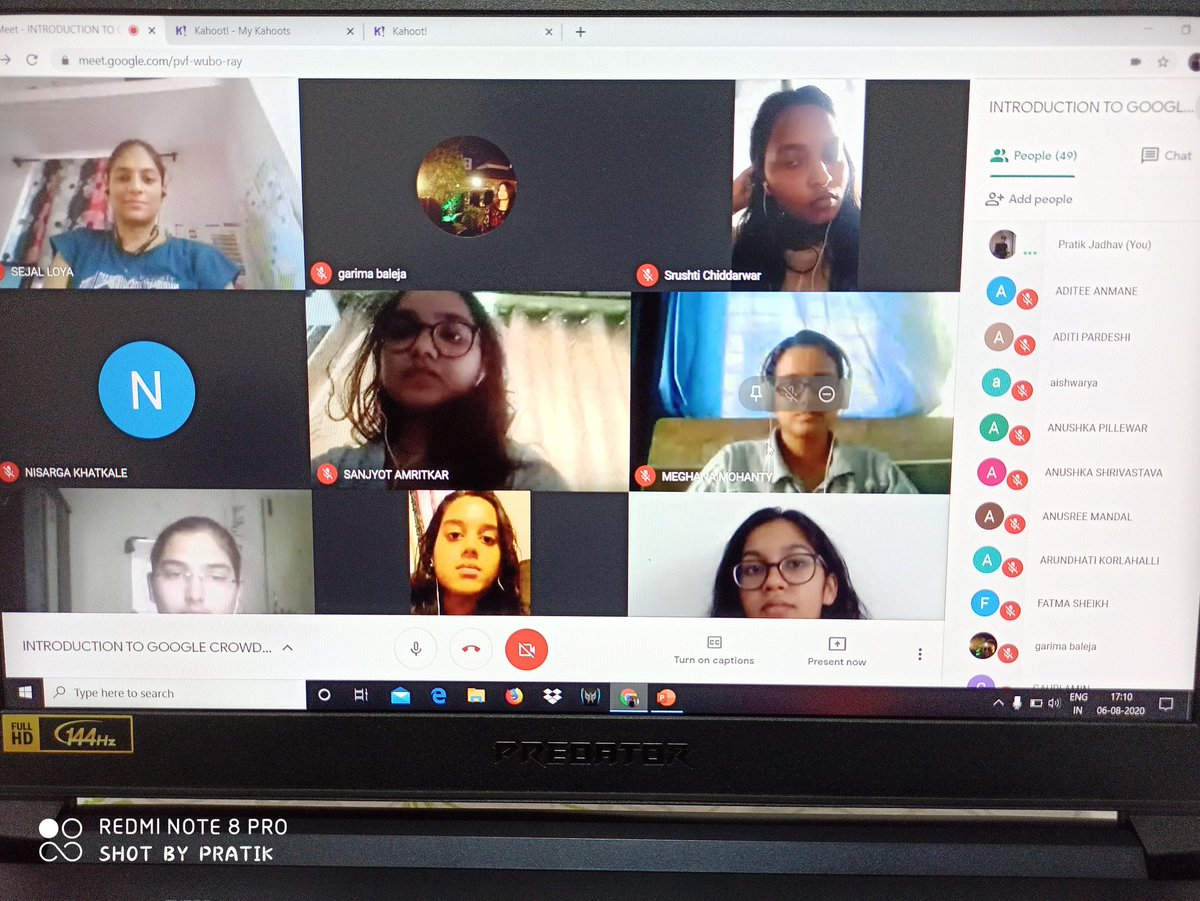 i_Pratikkk's tweet photo. Conducted 2nd Virtual session on "Introduction to Google Crowdsource" For MKSSS, Pune. Had an awesome Audience. Got some awesome Feedbacks.
#googlecrowdsource #pune #community #googleindia #csbygoogle #crowdsource https://t.co/EqgTzQKWtf