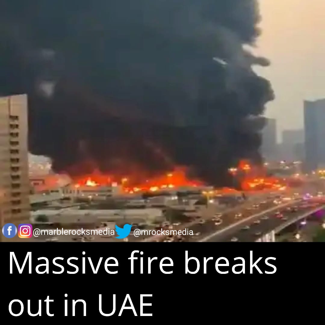 mrocksmedia's tweet image. A massive fire broke out in the market of Ajman area in the United Arab Emirates (UAE) on Wednesday evening. Several fire fighting engines were seen rushing towards the spot while the authorities are yet to ascertain the cause of the fire.

#UAEfireoutbreak
#UAEfoodmarket