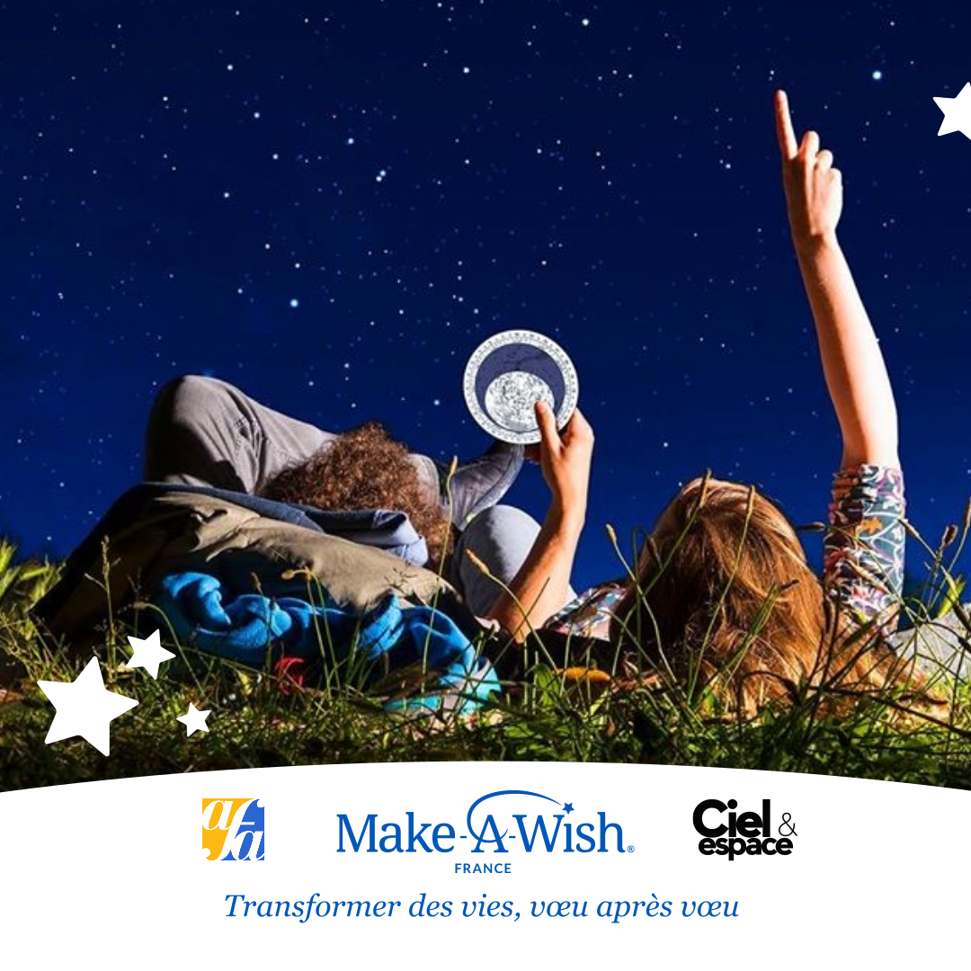 Cette année, en regardant le ciel, pensons aux enfants malades et ensemble, faisons le vœu de réaliser le leur pour leur montrer que l'impossible peut devenir possible ! 🌟
Rendez-vous sur makeawishfrance.org/donation