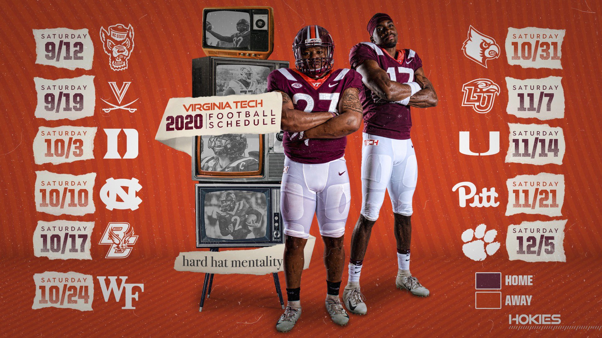 2020 Virginia Tech Football Schedule The Key Play