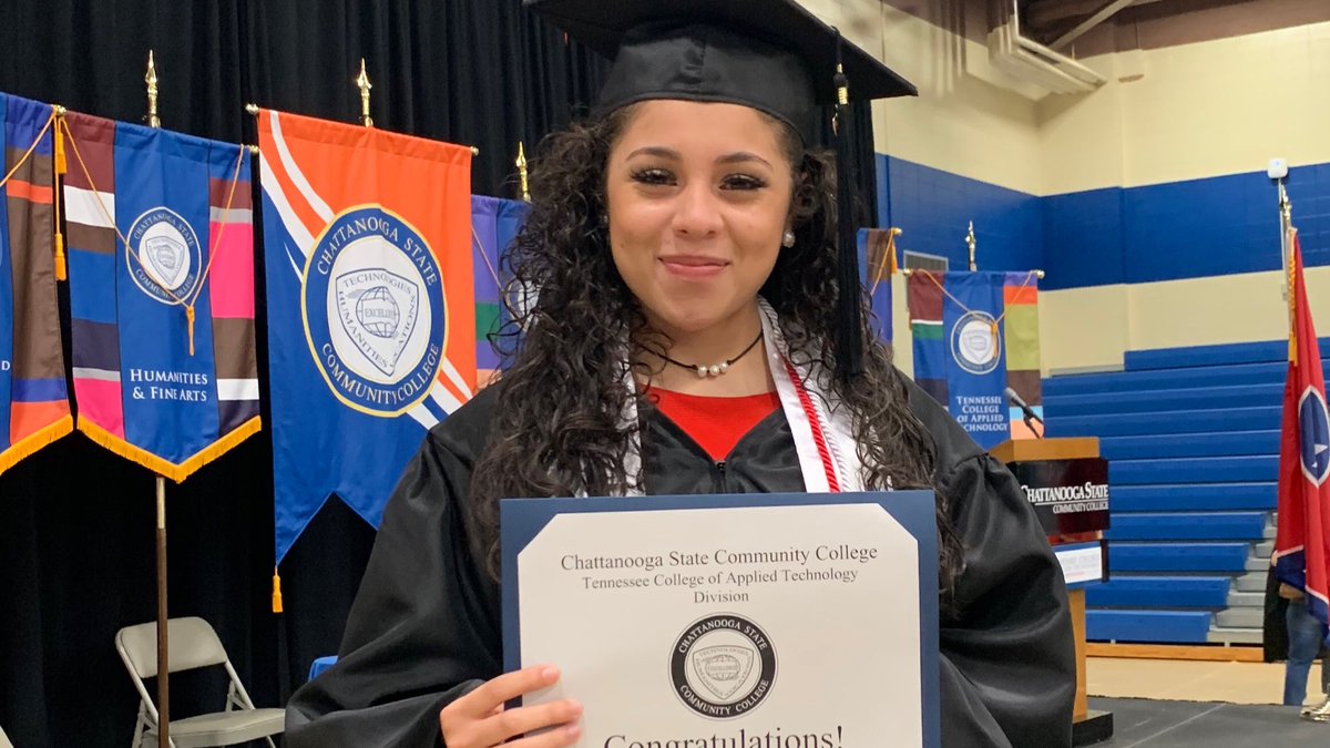ChattStateCC's tweet photo. The TCAT class of 2020 worked through masks and an abrupt switch to online leaning. Congratulations, you made it! #chattstate #chattstategrad #tcat https://t.co/M2ITFlc91u