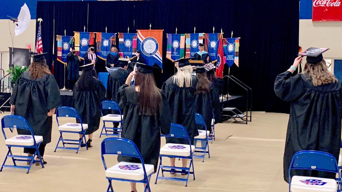 ChattStateCC's tweet photo. The TCAT class of 2020 worked through masks and an abrupt switch to online leaning. Congratulations, you made it! #chattstate #chattstategrad #tcat https://t.co/M2ITFlc91u