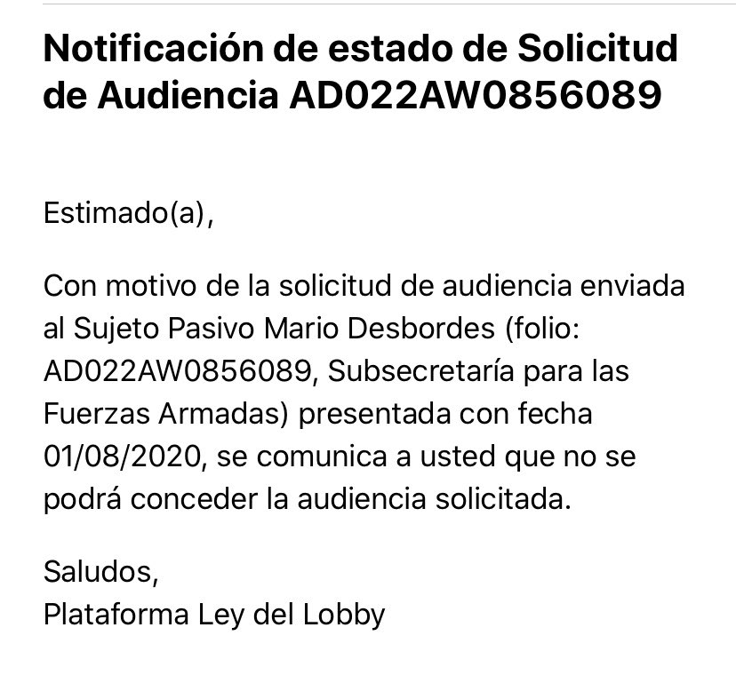RafaelHarvey3's tweet photo. Queridos compatriotas que me han preguntado. Debo informarles de la 2da DENEGACIÓN DE AUDIENCIA de parte del nuevo Ministro de Defensa @desbordes . NO le interesa detener la CORRUPCIÓN 👇 https://t.co/IN6FcbWa9g