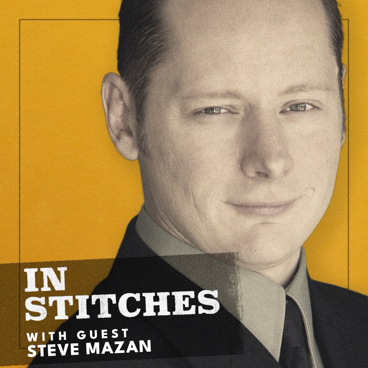 InStitchesPod's tweet photo. New Episode!
@Steve_Mazan always dreamed of performing on The Late Show with David Letterman. Then he was diagnosed with cancer and given five years to live.
Listen to Steve's incredible journey from the suburbs of Chicago to performing at the Ed Sullivan Theater and beyond. https://t.co/1Kof2k9K1k