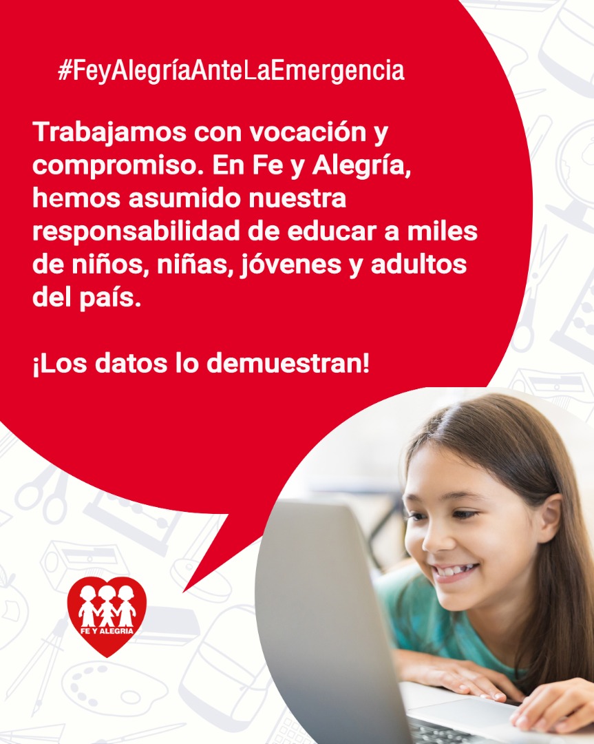 Dilania2019's tweet photo. Estamos profundamente agradecidos con todo nuestro personal, sobre todo los docentes y comunicadores que ante la crisis no se amedrentó y siguió adelante. 

👏 ¡Bravo por su esfuerzo y dedicación son ejemplo para todos nosotros! 👍 #FeyAlegríaAnteLaEmergencia https://t.co/4GbgHKu5Xi