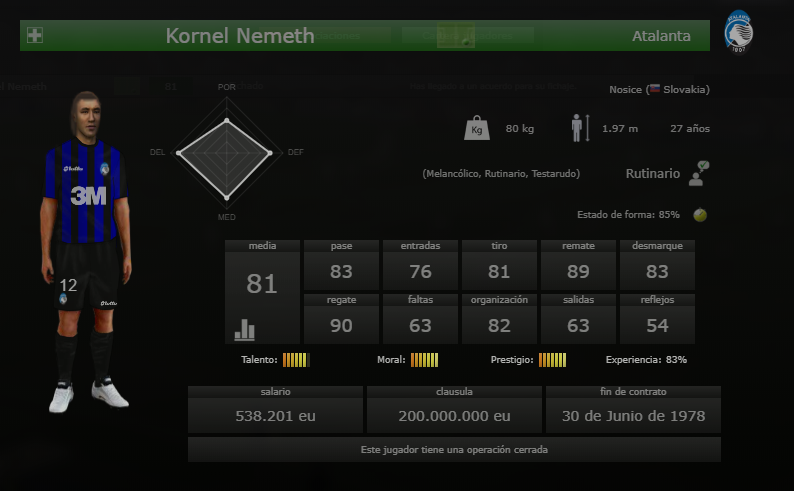 BskFdf's tweet photo. Estamos contentos de poder anunciar el fichaje de Kornel Nemeth, quien será jugador del BSK Borca a partir de enero a cambio de 85.000.000.

¡Bienvenido Kornel!
#HaciendoHistoria https://t.co/mR6iF60TDJ