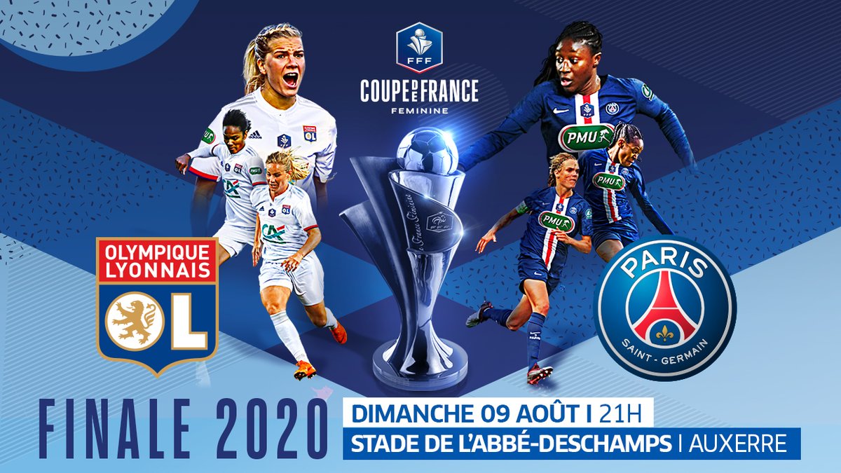 Coupe De France On Twitter Rdv Dimanche A 21h00 Pour La Finale De La Coupe De France Feminine Entre L Olfeminin Et Le Psg Feminines Billets En Vente Au Stade A La Boutique