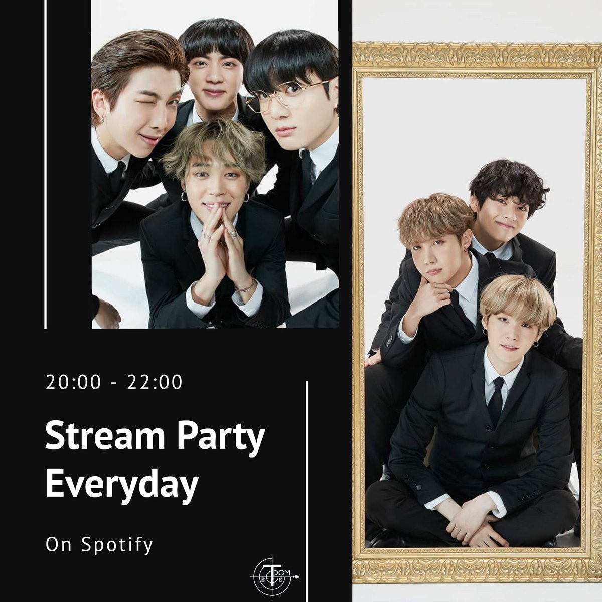 TDCMBTS_twt's tweet photo. 🍀STREAM PARTY EVERYDAY🍀

Hôm nay chúng mình sẽ stream trên Spotify nhé 🙆‍♀️

✅Cách tham gia: cap màn hình stream nhạc và đăng kèm hashtag vote

📍Stream Spotify mọi người có thể ghé shazam tăng lượt shazam nhé

Bắt đầu thôi 👏💜

#방탄소년단 #BTS
#MTVHottest BTS @BTS_twt https://t.co/pUuYTvgfhK