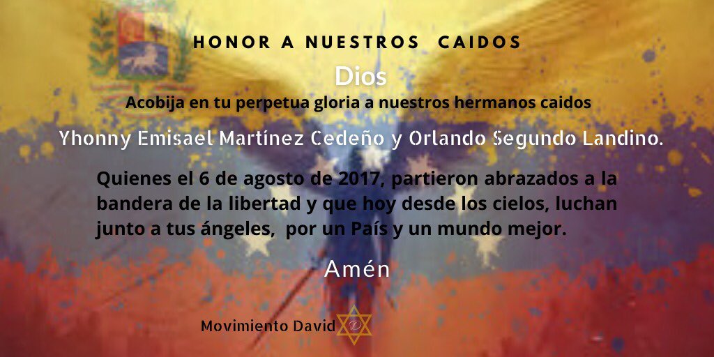 TauilIngrid's tweet photo. No los olvidemos !!! https://t.co/o8NXXAGGpr