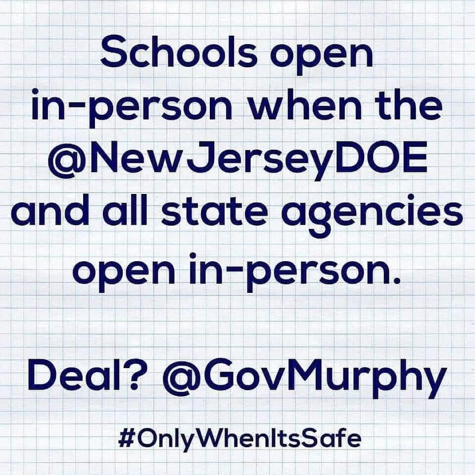 G_Riz25's tweet photo. @GovMurphy #onlywhenitssafe https://t.co/n5eXd2TSuE