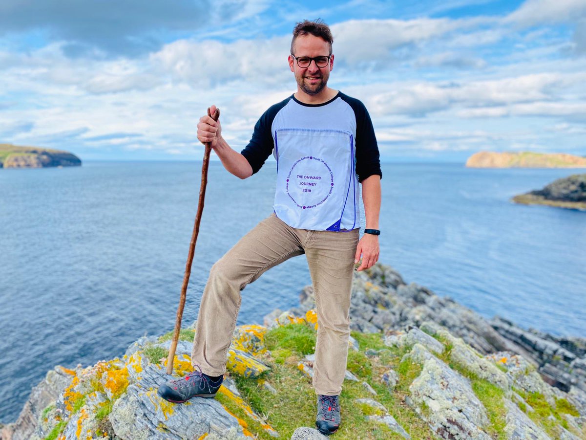 BubenVaclav's tweet photo. Last day of our Scottish holidays. Had an amazing time but cannot wait to see my colleagues and students. Still representing SLC with pride #SLCbag #summerholidays @accounting_slc @SLCek @55ACSLC https://t.co/BwoOOJVJZn