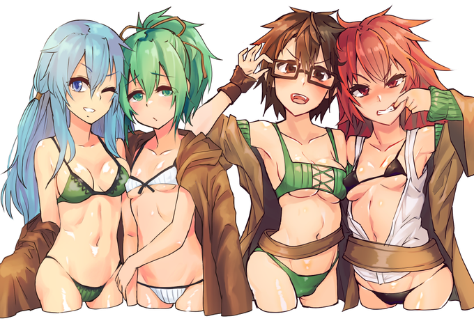 #OCGマイクロビキニ部
霊使い揃いました 