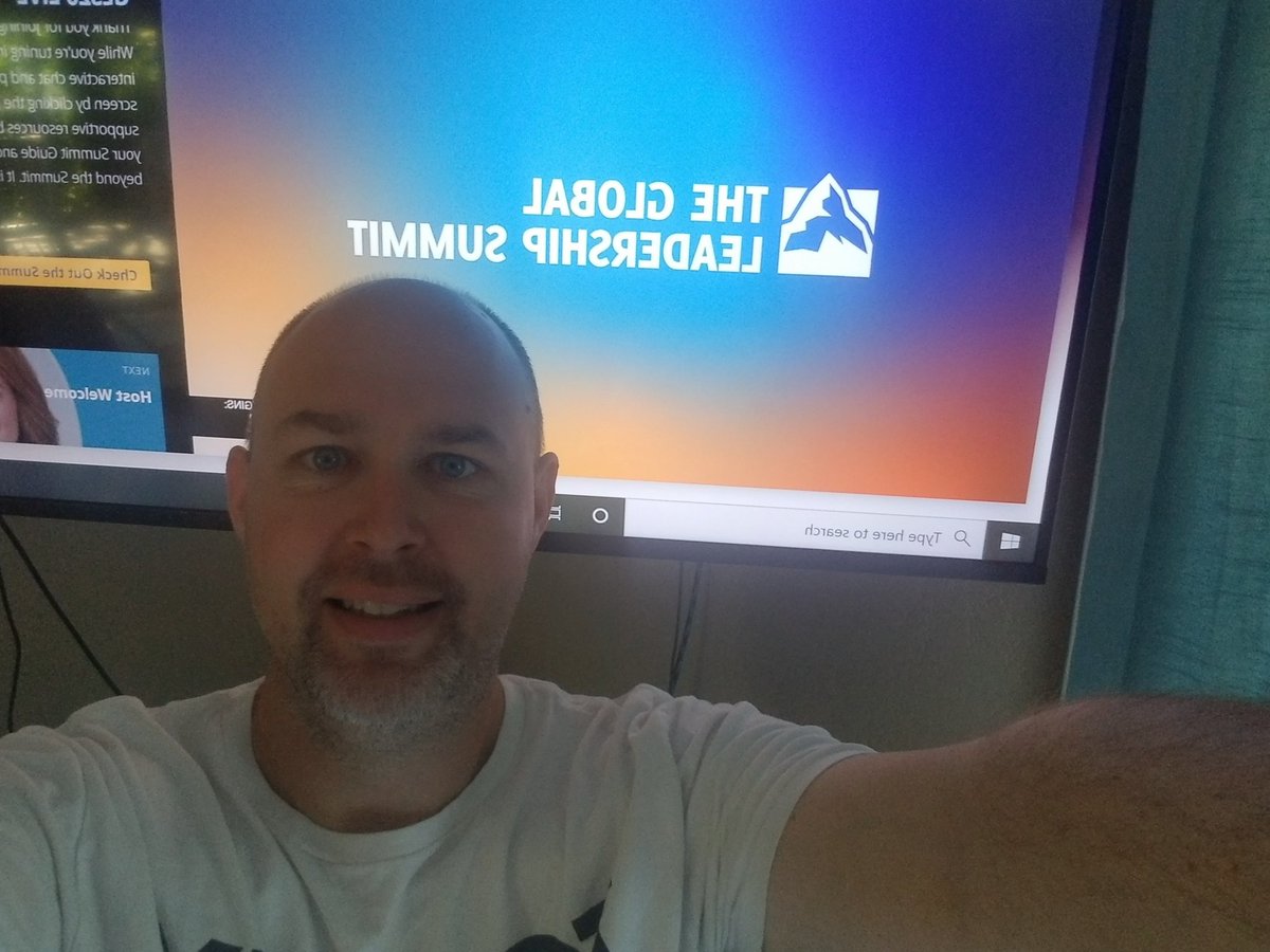 Global Leadership Summit from home this year. Different experience, but looking forward to the event all the same!!! #gls20 #GrowthMindset