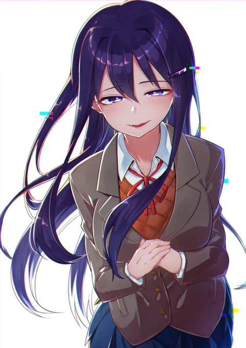 『Doki Doki Literature Club!』より
ユリ #DDLC 