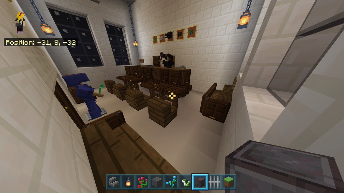 BlondeMombshell's tweet photo. Totally didn’t build this from memory...lmao #neverbeentocourt #minecraftcreativebuild #eriksmegacityrealm #minecraftcourthouse #judgelockemup #megacityminnecraftjustice https://t.co/4UMWh3ULVK