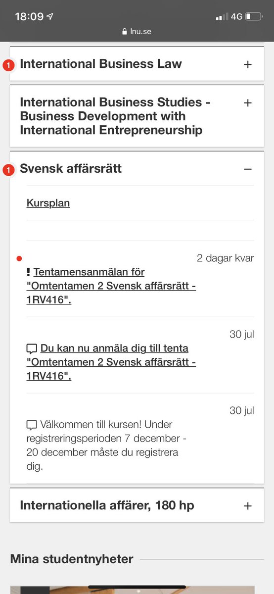 ErikaSoderbergh's tweet image. Kursen börjar i december och tydligen är det lika bra att redan nu anmäla sig till omtenta nr 2. Can’t wait for this fall