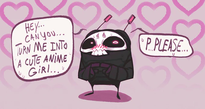 Hey guys ! Would you like to turn me into a gijinka ??
I will do my own DEADSLUG-chan of course ✌️? 
