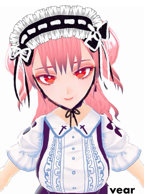 ヘッドドレスのtwitterイラスト検索結果