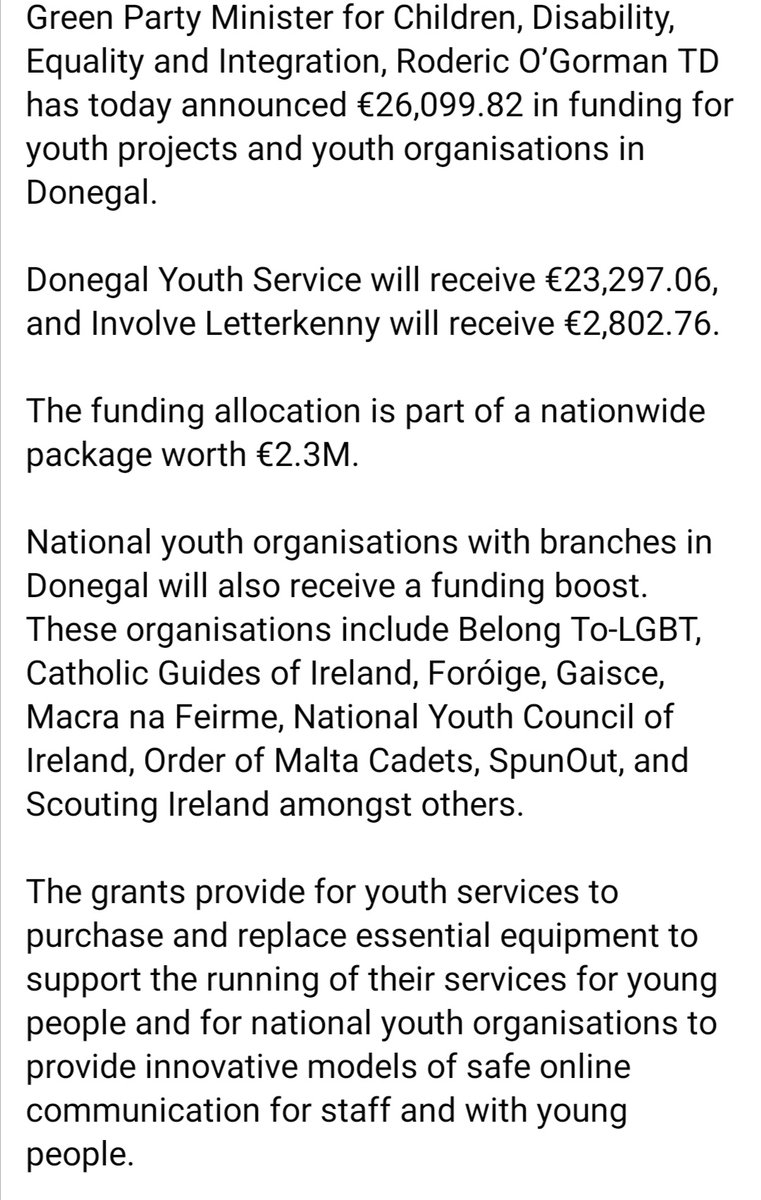 Green Party Donegal tweet media