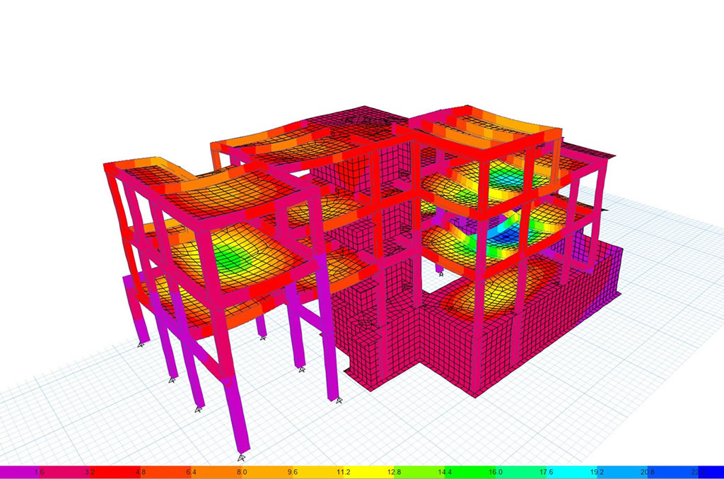 #KSA - Three-floor #residential villa with basement and integrated underground water tank and driver’s room both of which are underground. cas-engineers.com/pf/three-story…
