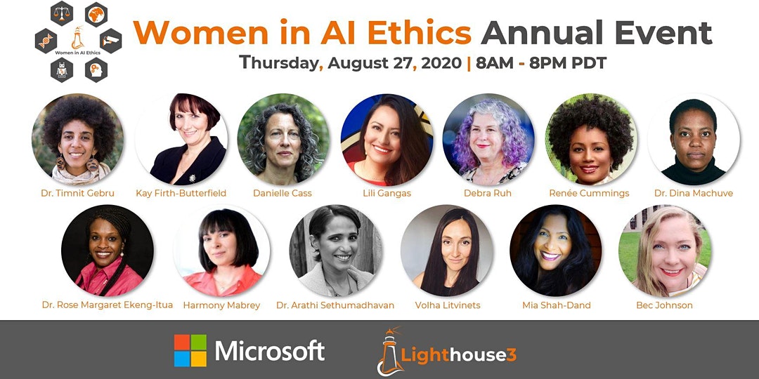 #AIEthics 👇 Save the date! 👇 Join the #WAIE2020 online event On Aug 27th Women & allies around the world will discuss the current state of #diversity & ethics in #AI Register here 👇 eventbrite.com/e/women-in-ai-… Thanks @MiaD & @lh3com for this great initiative! Cc @psb_dc @ahier