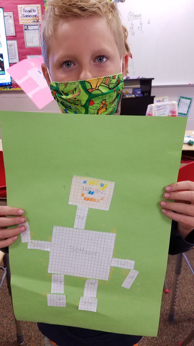 HendryRRunners's tweet photo. HP summer school projects in Mrs Bussard's 4th grade:  STEAM and measuring area. https://t.co/vPQaAOICTM