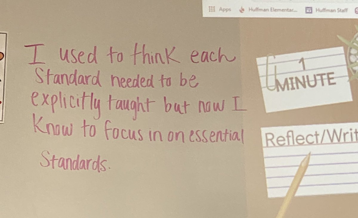 Huffman1stGrade's tweet image. Huffman first grade teachers having meaningful discussions about Essential Standards. #pisdlearns #HuffmanPYP #firstgrade