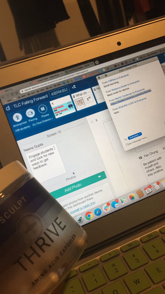 TLC day two - energized and ready for another awesome day! #GPTLC20 <a href="/GPISDSecMath/">GPISD Secondary Math</a>